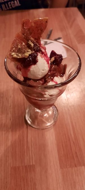 Knicker bocker glory at Stereo in Glasgow