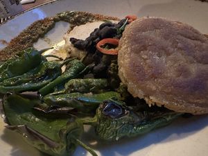 dinner  at Stereo in Glasgow