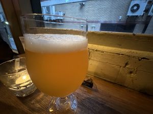 very good alcohol-free beer IPA  at Stereo in Glasgow