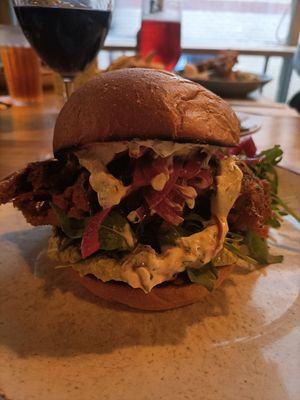 Now that's a burger at Stereo in Glasgow