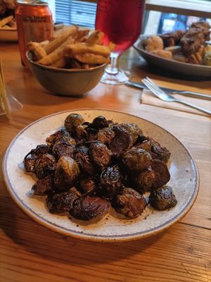 Sprouts done pukka at Stereo in Glasgow