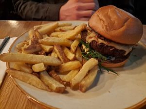 Burger at Stereo in Glasgow