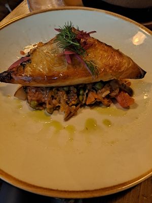 Tofu parcel thingy! at Stereo in Glasgow