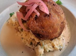 Haggis bon bons and mash at Stereo in Glasgow