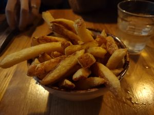 The best chips at Stereo in Glasgow
