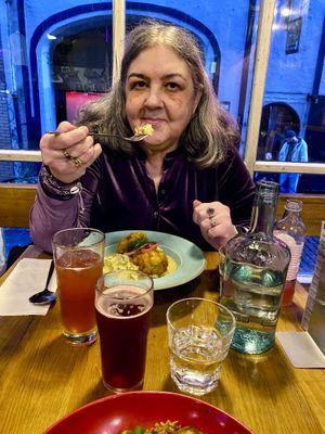 6 degrees North cassis sour beer  at Stereo in Glasgow