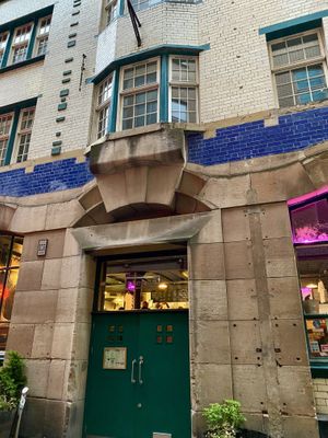 Charles Rennie Macintosh design  at Stereo in Glasgow