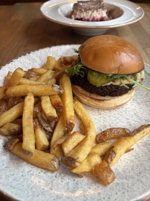 Stereo burger  at Stereo in Glasgow