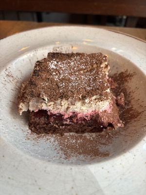 Black Forest tiramisu  at Stereo in Glasgow