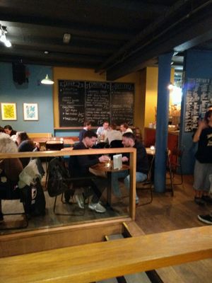 Christmas menu at Stereo in Glasgow