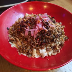 Dan Dan noodles at Stereo in Glasgow