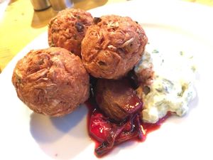 Jack cakes  at Stereo in Glasgow