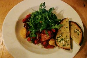 Beetroot Gnocchi at Stereo in Glasgow