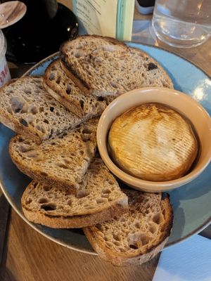 Baked Camembert at Stereo in Glasgow
