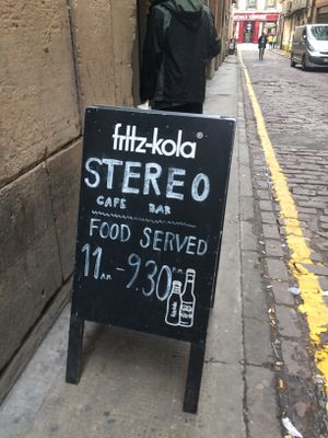 Current hours at Stereo in Glasgow