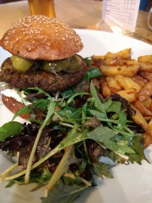 Burger at Stereo in Glasgow