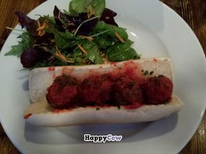 Meatball sub at Stereo in Glasgow