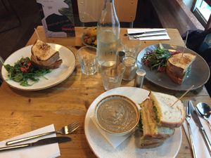 Sandwiches + Soup at Stereo in Glasgow