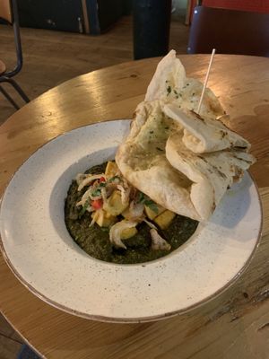 Saag Paneer in STEREO Glasgow at Stereo in Glasgow