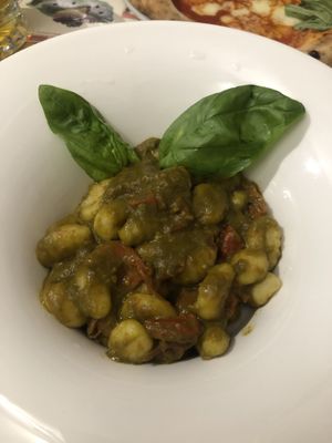Broccoli gnocchi  at Frankie's in Sorrento