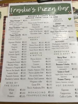   at Frankie's in Sorrento