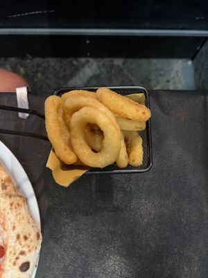 ONION RINGS at Frankie's in Sorrento