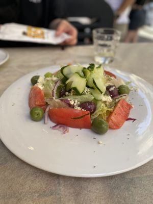 Really nice salad   at Frankie's in Sorrento