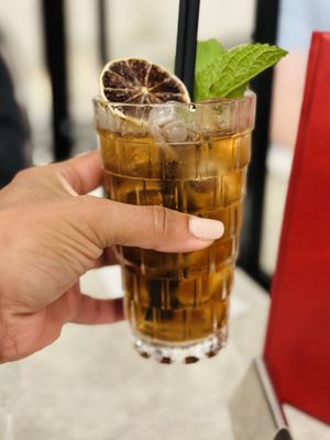 Long Island Ice Tea  at Frankie's in Sorrento