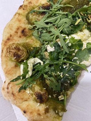 Buckingham Palace Vegan pizza   at Frankie's in Sorrento