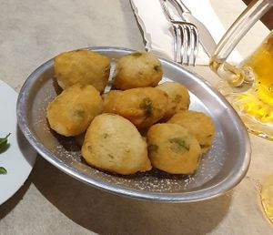 Fried seaweed dumpling at Frankie's in Sorrento