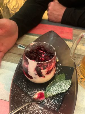 Vegan cheesecake   at Frankie's in Sorrento