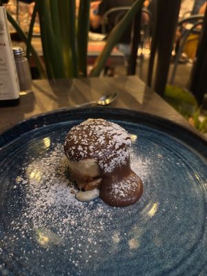 Nutella cheezecake  at Frankie's in Sorrento