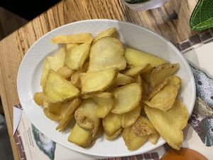 Potato wedgez at Frankie's in Sorrento