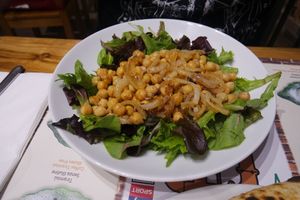 Chickpea salad at Frankie's in Sorrento