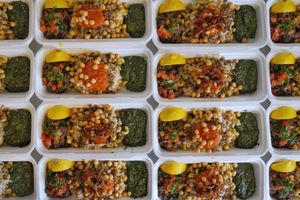 Egyptian Voodoo Bowl at Voodoo Vegan in Brussels