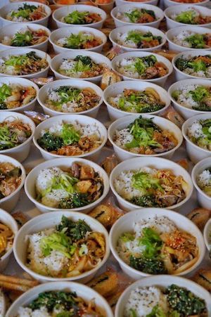 Korean Voodoo Bowl at Voodoo Vegan in Brussels