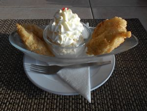 Banana Fritters at Cabbages & Condoms in Pattaya