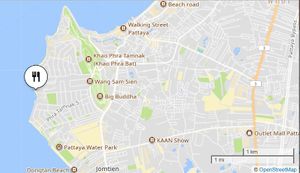 Directions at Cabbages & Condoms in Pattaya