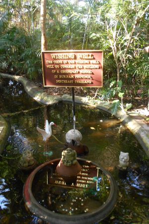 Donations to school at Cabbages & Condoms in Pattaya