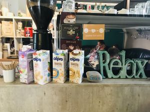 Milch at Strandläufer in Binz