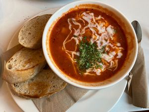Goulash  at Flow Specialty Coffee Bar & Bistro in Budapest