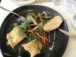 Omelette with vegetables   at Flow Specialty Coffee Bar & Bistro in Budapest