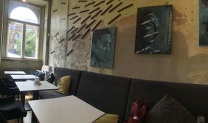 Great space  at Flow Specialty Coffee Bar & Bistro in Budapest