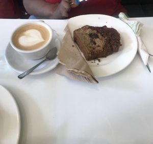 Wonderful banana bread   at Flow Specialty Coffee Bar & Bistro in Budapest