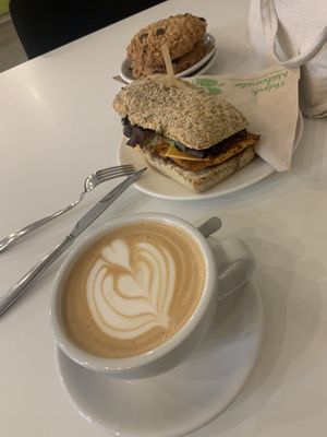   at Flow Specialty Coffee Bar & Bistro in Budapest