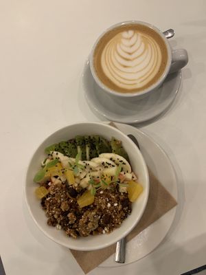   at Flow Specialty Coffee Bar & Bistro in Budapest