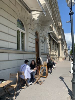   at Flow Specialty Coffee Bar & Bistro in Budapest