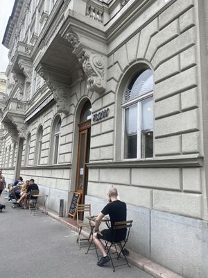   at Flow Specialty Coffee Bar & Bistro in Budapest