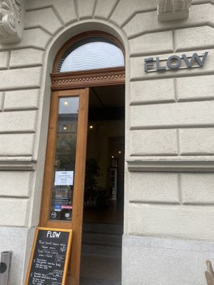   at Flow Specialty Coffee Bar & Bistro in Budapest