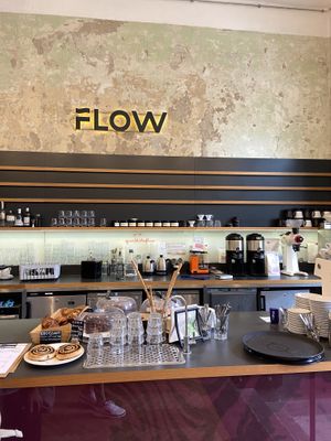   at Flow Specialty Coffee Bar & Bistro in Budapest